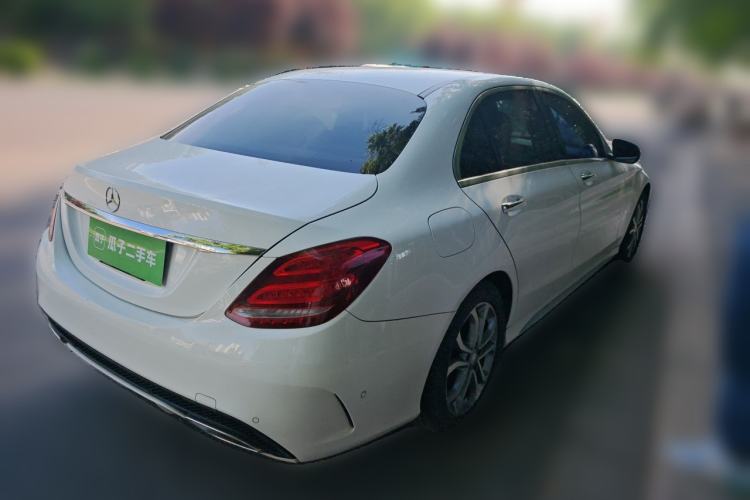 Used Mercedes-Benz C-Class 2015 C 180 L Sport Edition Rear Right 45 Deg