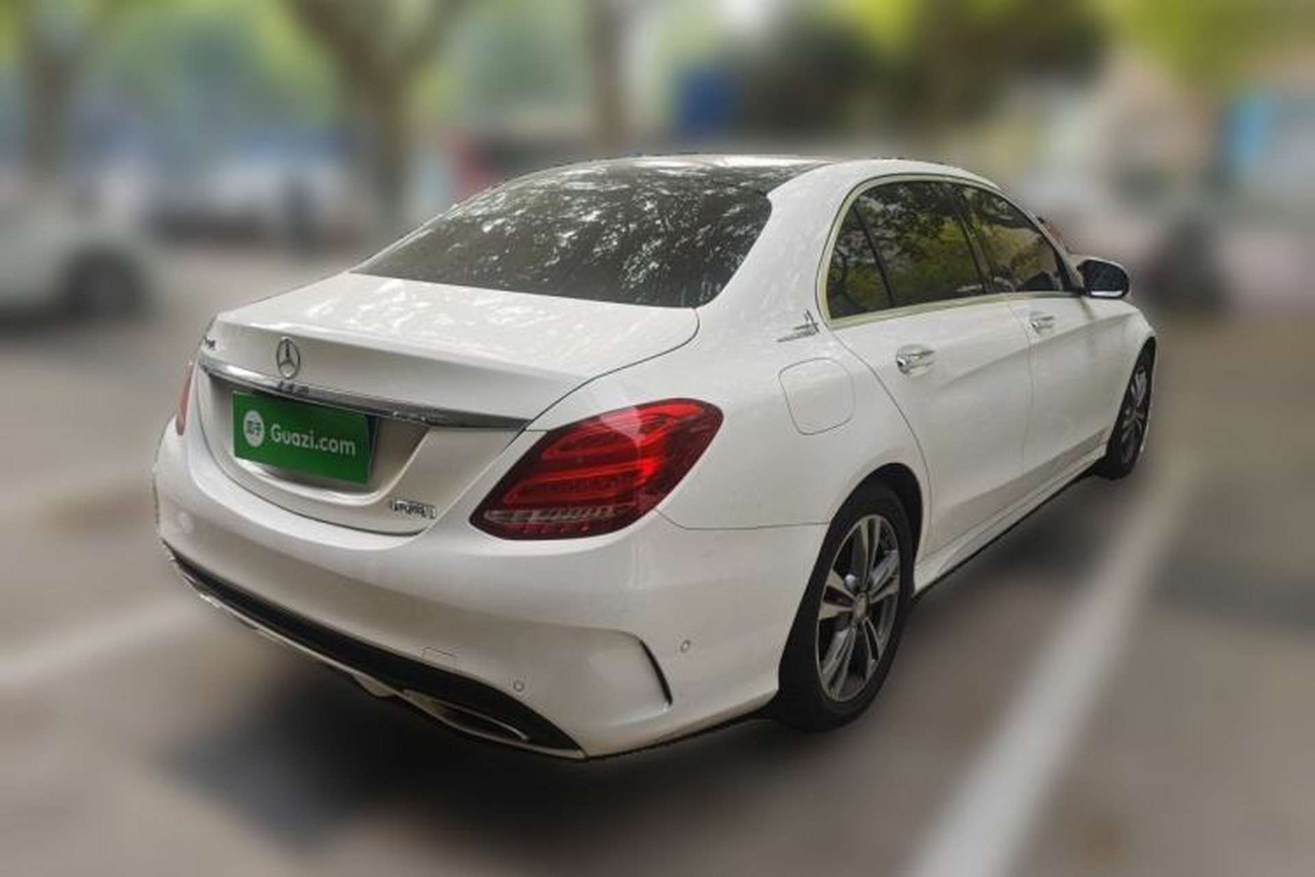 Used Mercedes-Benz C-Class 2015 Revised C 200 L Sport Edition Rear Right 45 Deg