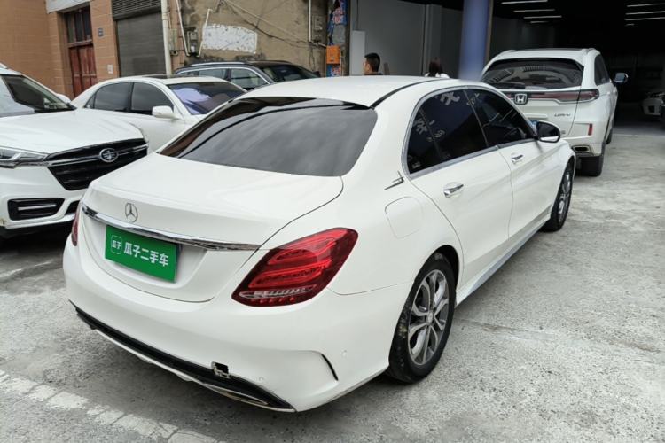 Used Mercedes-Benz C-Class 2015 Restyled C 180 L Sport Edition Rear Right 45 Deg