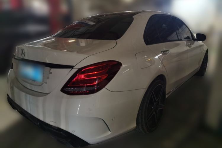 Used Mercedes-Benz C-Class 2015 Revised C 200 L Sport Edition Rear Right 45 Deg