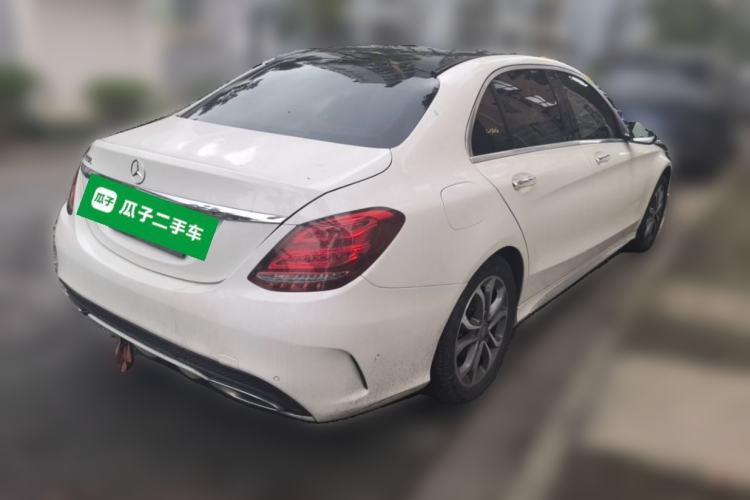 Used Mercedes-Benz C-Class 2015 C 200 L Sport Edition Rear Right 45 Deg