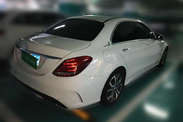 Used Mercedes-Benz C-Class 2015 Restyled C 180 L Sport Edition Rear Right 45 Deg