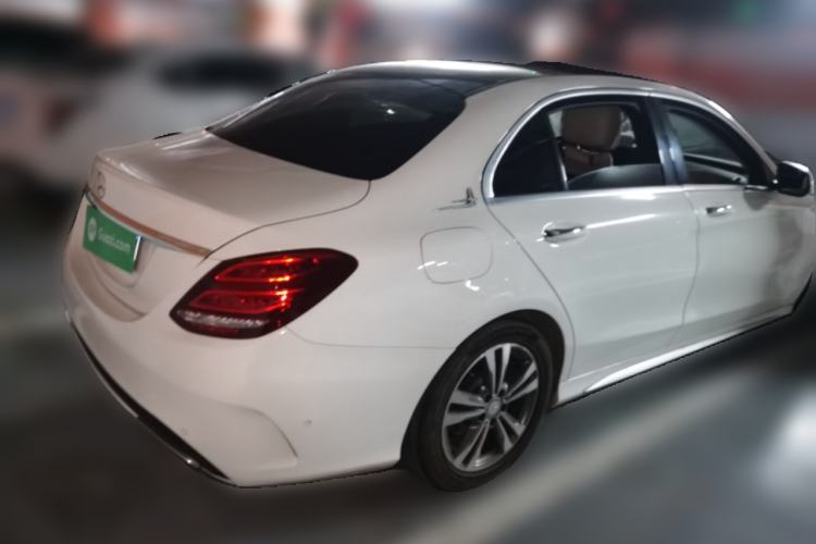 Used Mercedes-Benz C-Class 2015 Revised C 200 L Sport Edition Rear Right 45 Deg