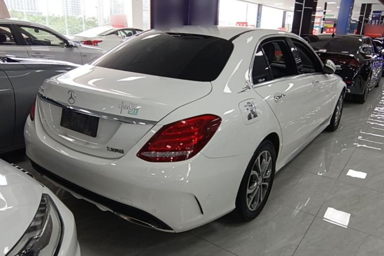 Used Mercedes-Benz C-Class 2015 Restyled C 180 L Sport Edition Rear Right 45 Deg