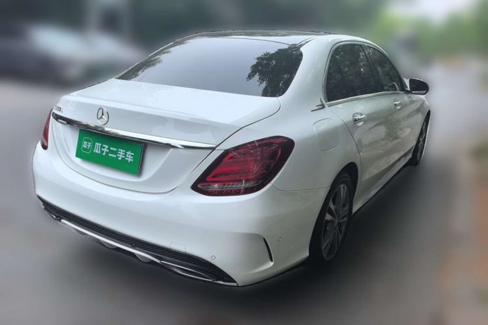 Used Mercedes-Benz C-Class 2015 Revised C 200 L Sport Edition Rear Right 45 Deg