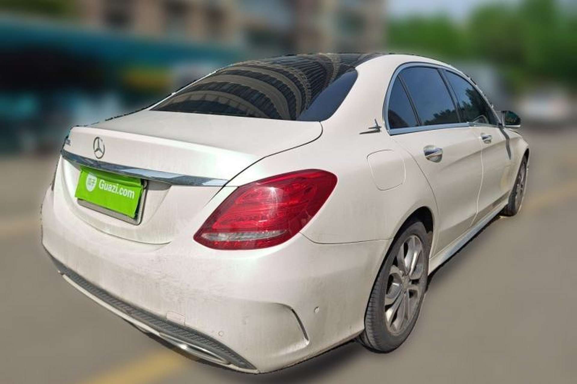 Used Mercedes-Benz C-Class 2015 Revised C 200 L Sport Edition Rear Right 45 Deg