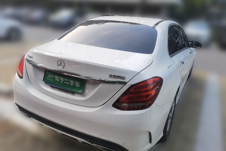 Used Mercedes-Benz C-Class 2015 C 180 L Sport Edition Rear Right 45 Deg