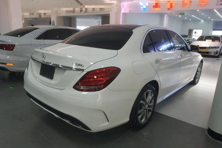 Used Mercedes-Benz C-Class 2015 C 200 L Sport Edition Rear Right 45 Deg