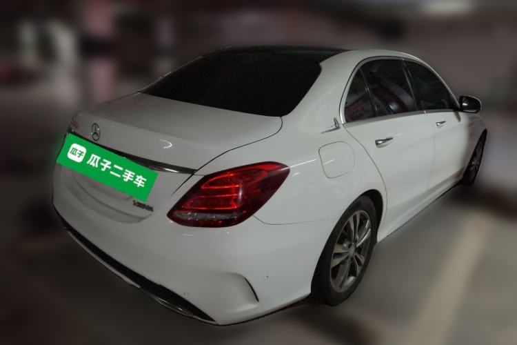 Used Mercedes-Benz C-Class 2015 Revised C 200 L Sport Edition Rear Right 45 Deg