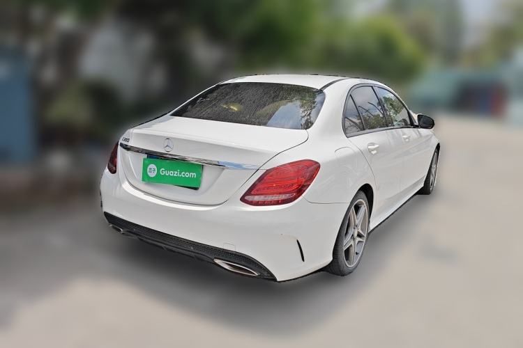 Used Mercedes-Benz C-Class 2015 C 200 Sport Edition Rear Right 45 Deg