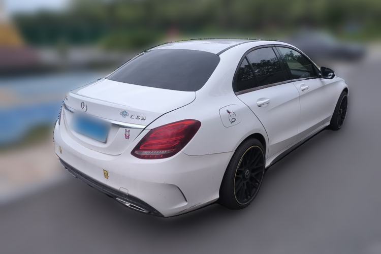 Used Mercedes-Benz C-Class 2015 C 200 Sport Edition Rear Right 45 Deg