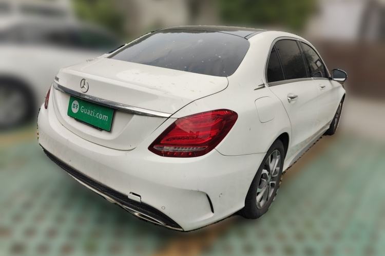 Used Mercedes-Benz C-Class 2015 Revised C 200 L Sport Edition Rear Right 45 Deg