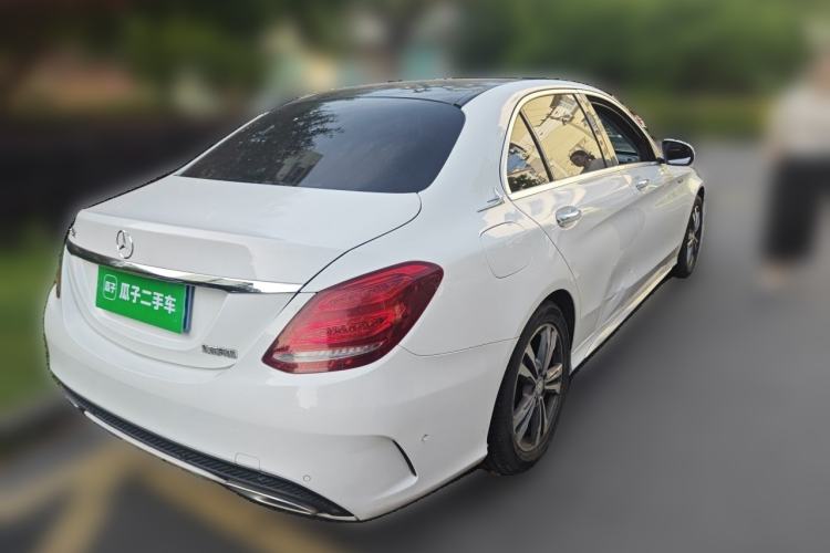 Used Mercedes-Benz C-Class 2015 Revised C 200 L Sport Edition Rear Right 45 Deg