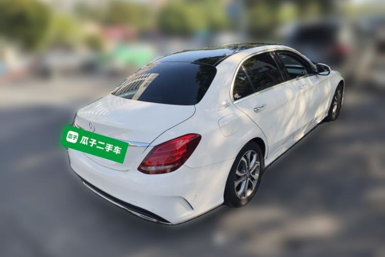 Used Mercedes-Benz C-Class 2015 Revised C 200 L Sport Edition Rear Right 45 Deg