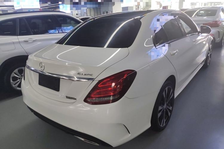 Used Mercedes-Benz C-Class 2015 C 200 Sport Edition 4MATIC Rear Right 45 Deg