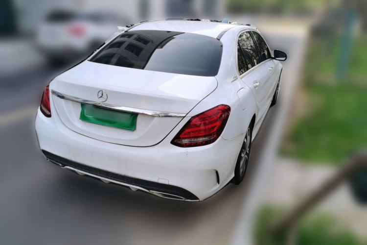 Used Mercedes-Benz C-Class 2015 Restyled C 180 L Sport Edition Rear Right 45 Deg