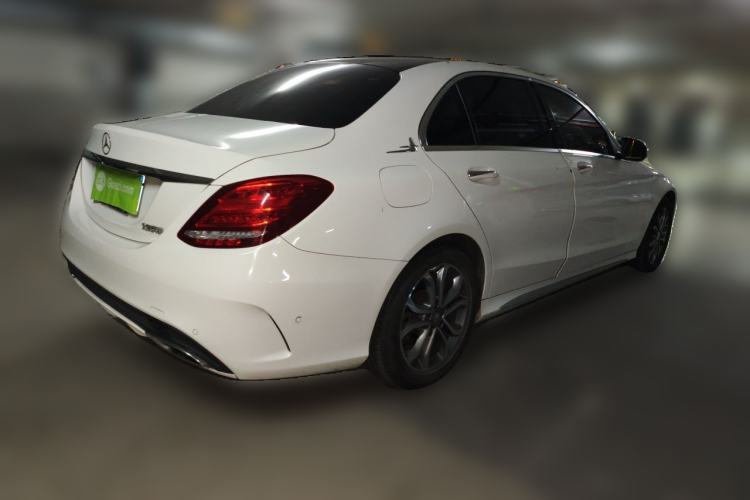 Used Mercedes-Benz C-Class 2015 C 200 L Sport Edition Rear Right 45 Deg
