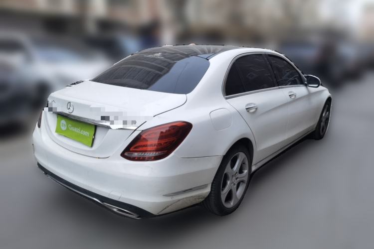 Used Mercedes-Benz C-Class 2015 C 260 L Rear Right 45 Deg