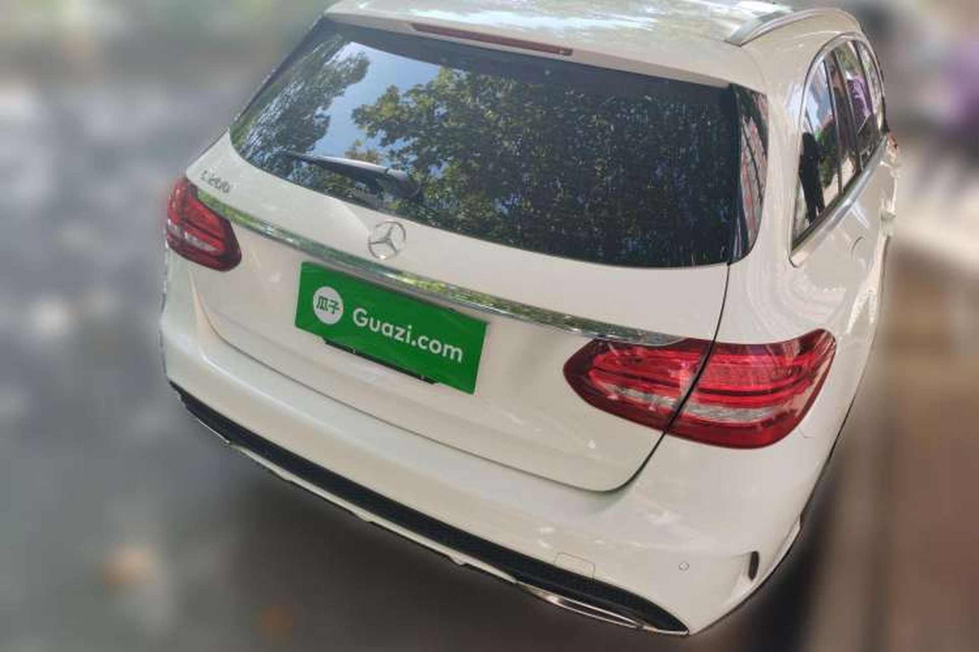 Used Mercedes-Benz C-Class 2015 C 200 station wagon Rear Right 45 Deg