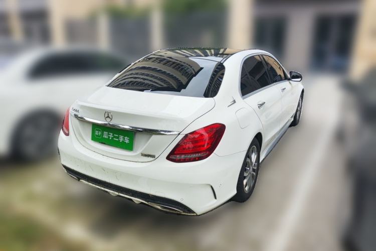 Used Mercedes-Benz C-Class 2015 Revised C 200 L Sport Edition Rear Right 45 Deg