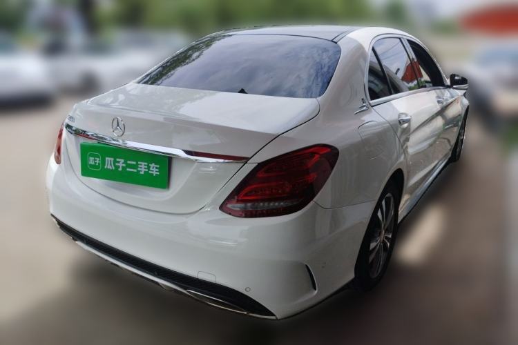 Used Mercedes-Benz C-Class 2015 Revised C 200 L Sport Edition Rear Right 45 Deg