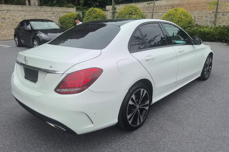 Used Mercedes-Benz C-Class 2015 C 200 Sport Edition 4MATIC Rear Right 45 Deg