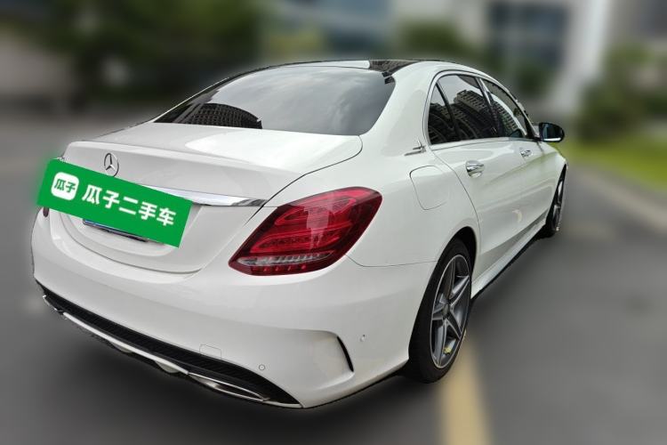 Used Mercedes-Benz C-Class 2015 C 260 L Sport Edition Rear Right 45 Deg