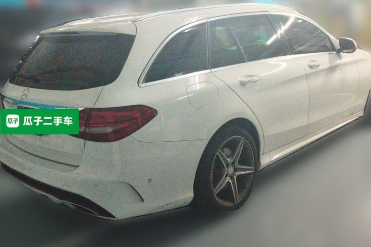 Used Mercedes-Benz C-Class 2015 C 200 station wagon Rear Right 45 Deg