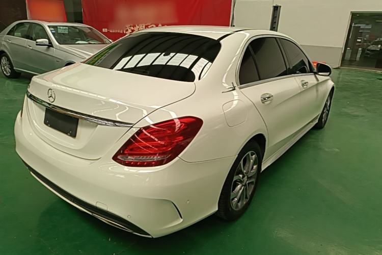 Used Mercedes-Benz C-Class 2015 Restyled C 180 L Sport Edition Rear Right 45 Deg
