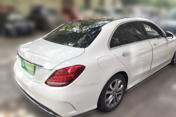 Used Mercedes-Benz C-Class 2015 Revised C 200 L Sport Edition Rear Right 45 Deg