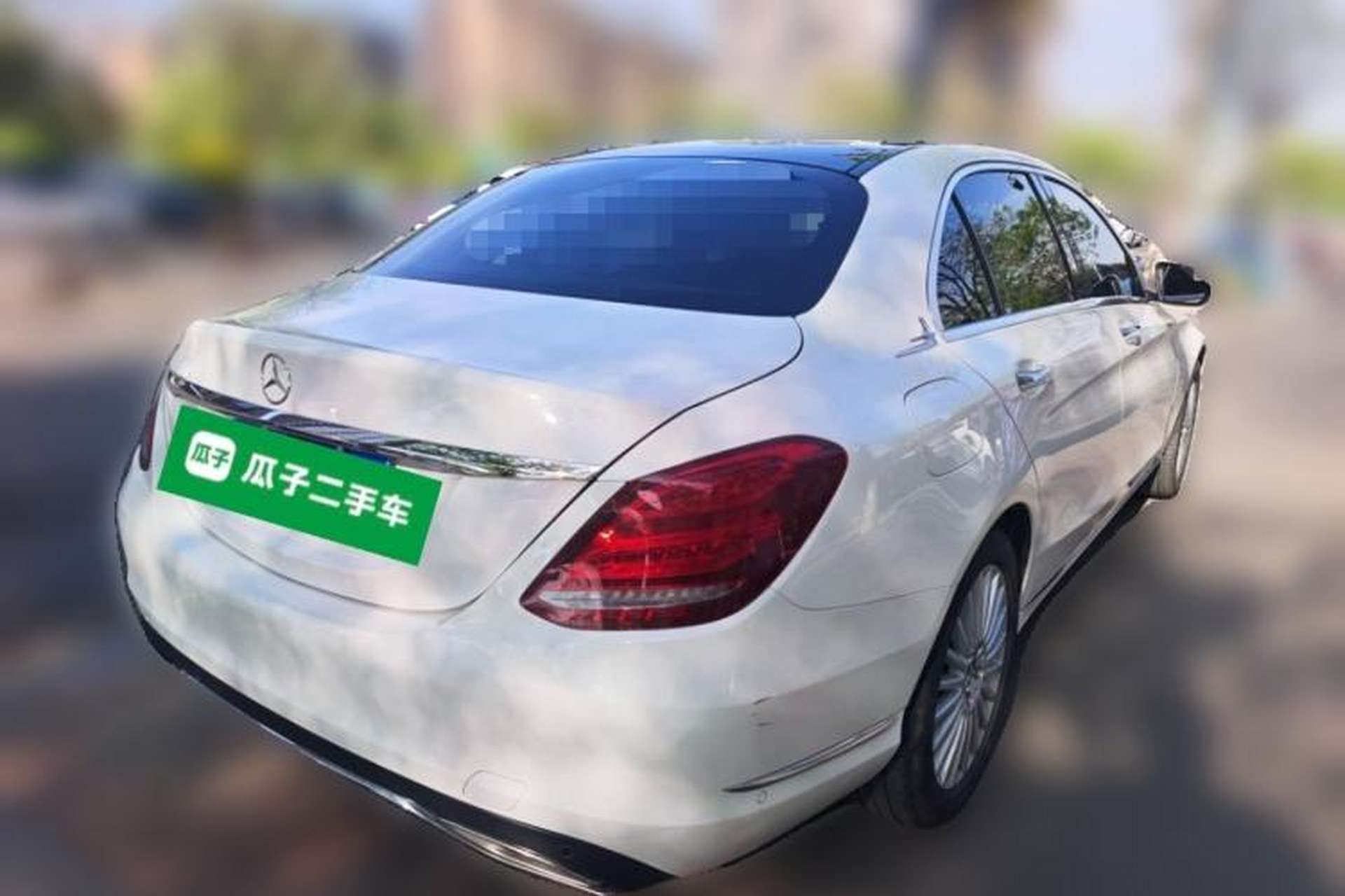 Used Mercedes-Benz C-Class 2015 Facelift C 200 L Rear Right 45 Deg