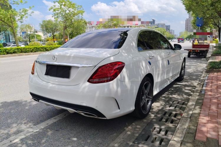Used Mercedes-Benz C-Class 2015 C 260 L Sport Edition Rear Right 45 Deg