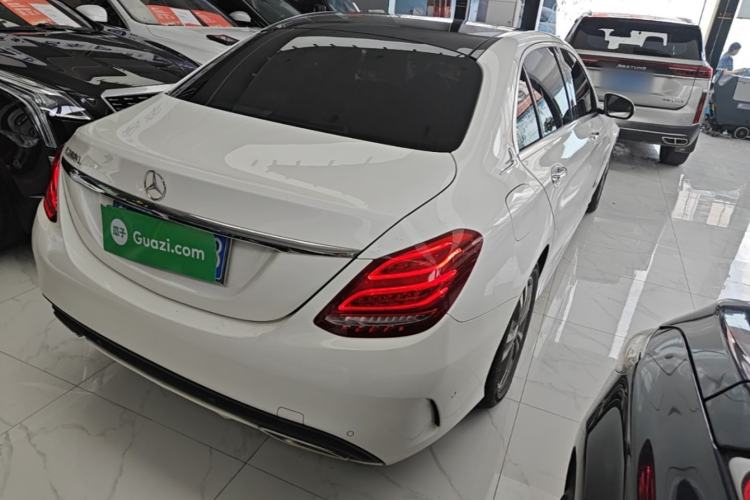 Used Mercedes-Benz C-Class 2015 Revised C 200 L Sport Edition Rear Right 45 Deg