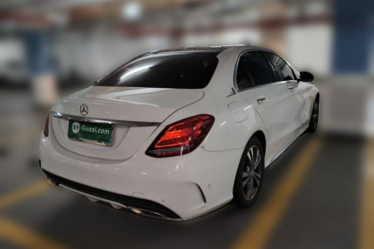 Used Mercedes-Benz C-Class 2015 Revised C 200 L Sport Edition Rear Right 45 Deg
