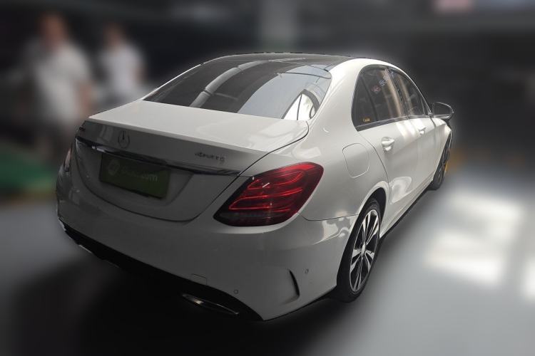 Used Mercedes-Benz C-Class 2015 C 200 Sport Edition 4MATIC Rear Right 45 Deg