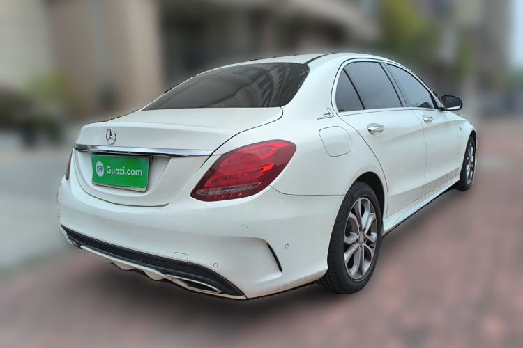 Used Mercedes-Benz C-Class 2015 Restyled C 180 L Sport Edition Rear Right 45 Deg