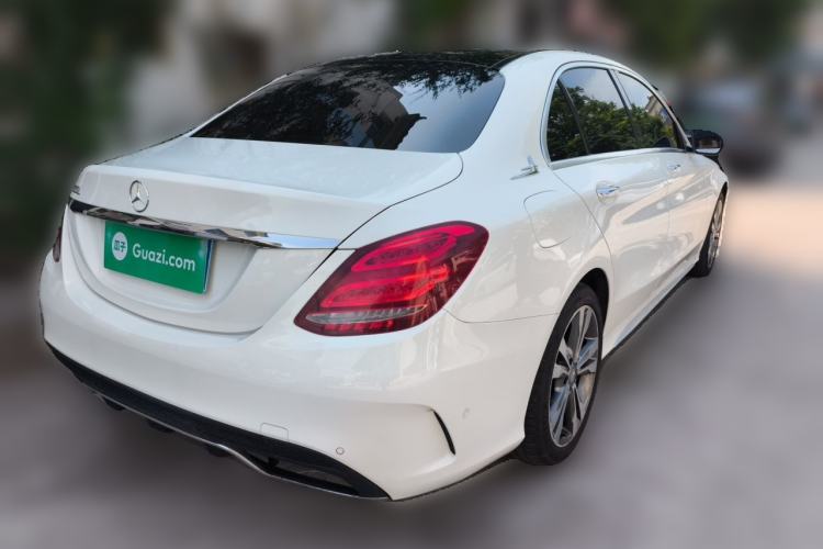 Used Mercedes-Benz C-Class 2015 C 200 L 4MATIC Sport Edition Rear Right 45 Deg