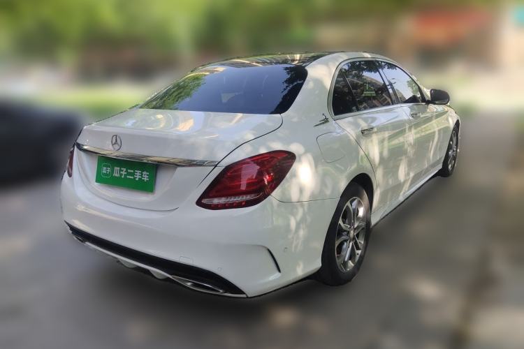 Used Mercedes-Benz C-Class 2015 C 200 L Sport Edition Rear Right 45 Deg