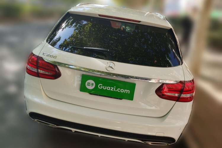 Used Mercedes-Benz C-Class 2015 C 200 station wagon Rear