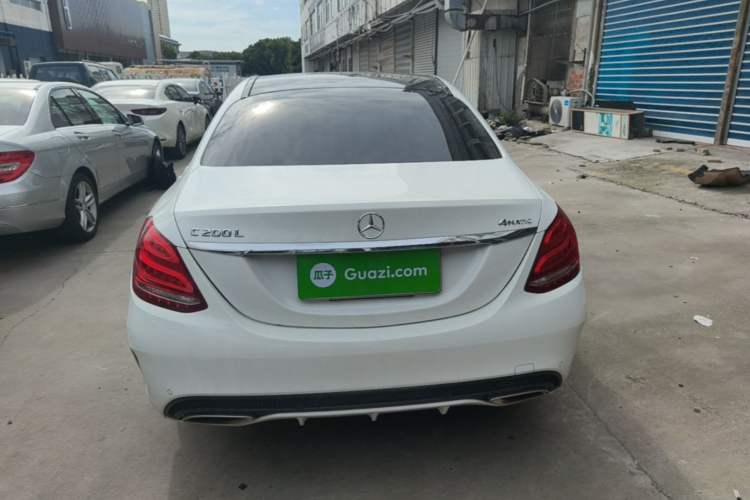 Used Mercedes-Benz C-Class 2015 C 200 L 4MATIC Sport Edition Rear