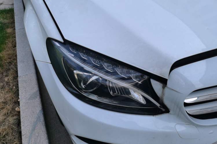 Used Mercedes-Benz C-Class 2015 Restyled C 180 L Sport Edition Right Front Headlight
