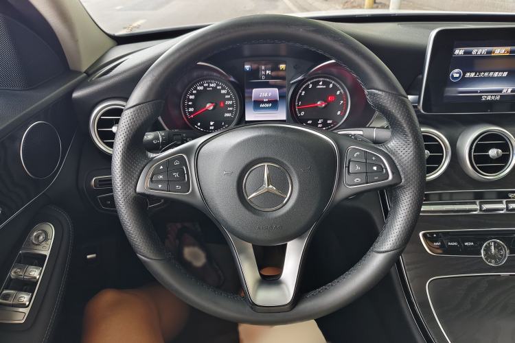 Used Mercedes-Benz C-Class 2015 C 200 station wagon Steering Wheel