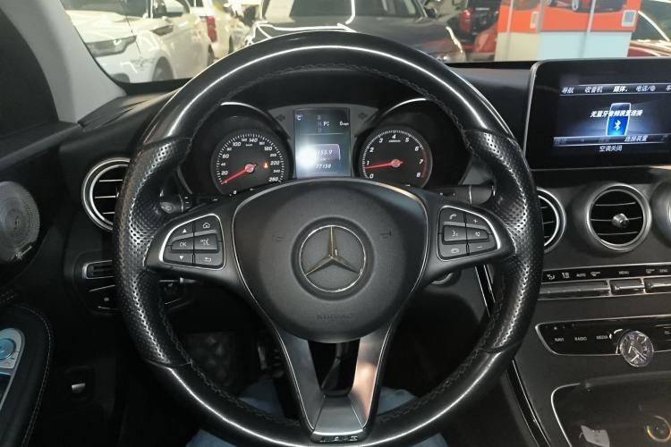 Used Mercedes-Benz C-Class 2015 C 200 station wagon Steering Wheel