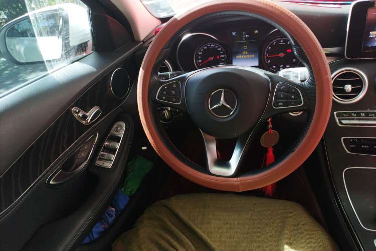 Used Mercedes-Benz C-Class 2015 C 200 station wagon Steering Wheel