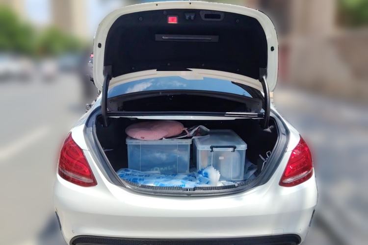 Used Mercedes-Benz C-Class 2015 C 200 L 4MATIC Sport Edition Trunk