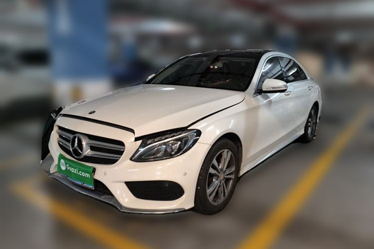 Used Mercedes-Benz C-Class 2015 Revised C 200 L Sport Edition Guazi used car, China used car export, Used car for sale, Used Mercedes-Benz cars, Cheapest cars for sale
