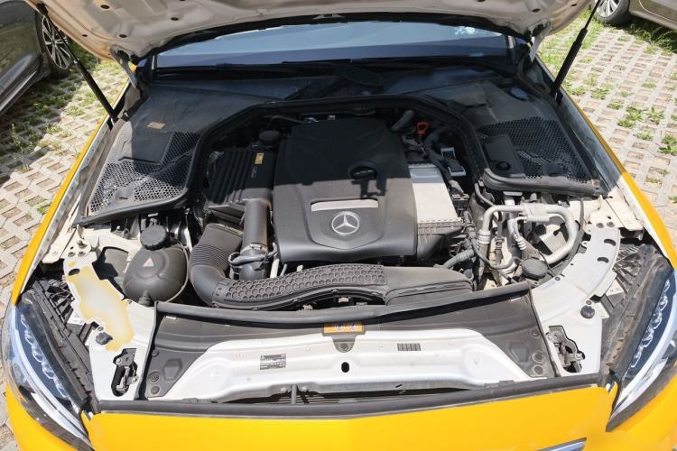Used Mercedes-Benz C-Class 2015 Restyled C 180 L Sport Edition Engine Bay