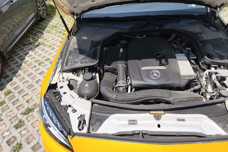 Used Mercedes-Benz C-Class 2015 Restyled C 180 L Sport Edition Engine Bay Right