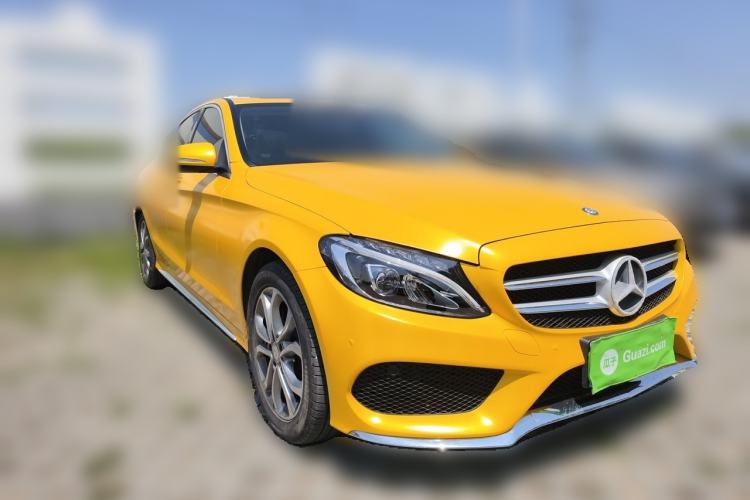 Used Mercedes-Benz C-Class 2015 Restyled C 180 L Sport Edition Front Right 45 Deg