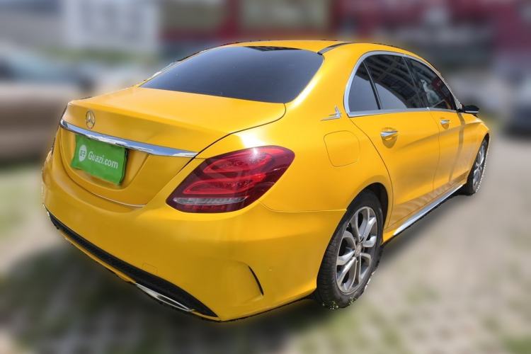 Used Mercedes-Benz C-Class 2015 Restyled C 180 L Sport Edition Rear Right 45 Deg